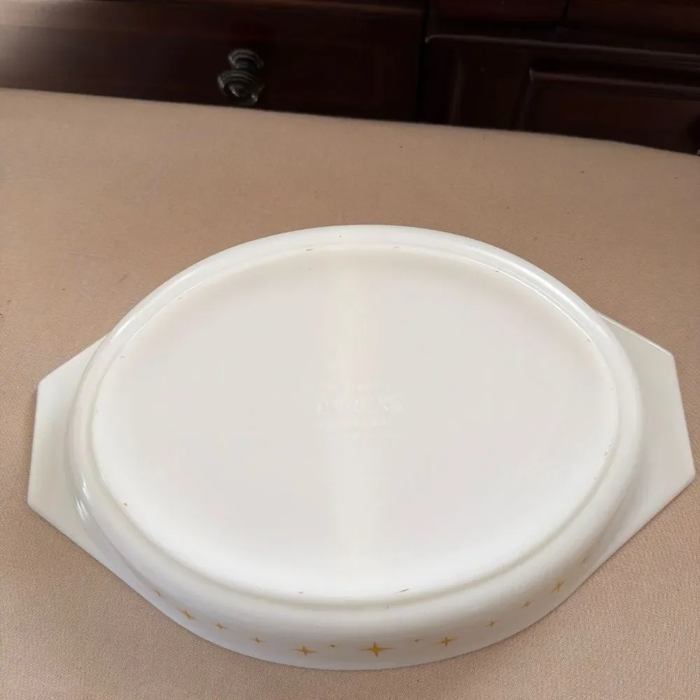 Pyrex vintage 1959 Constellation Divided Casserole Dish
